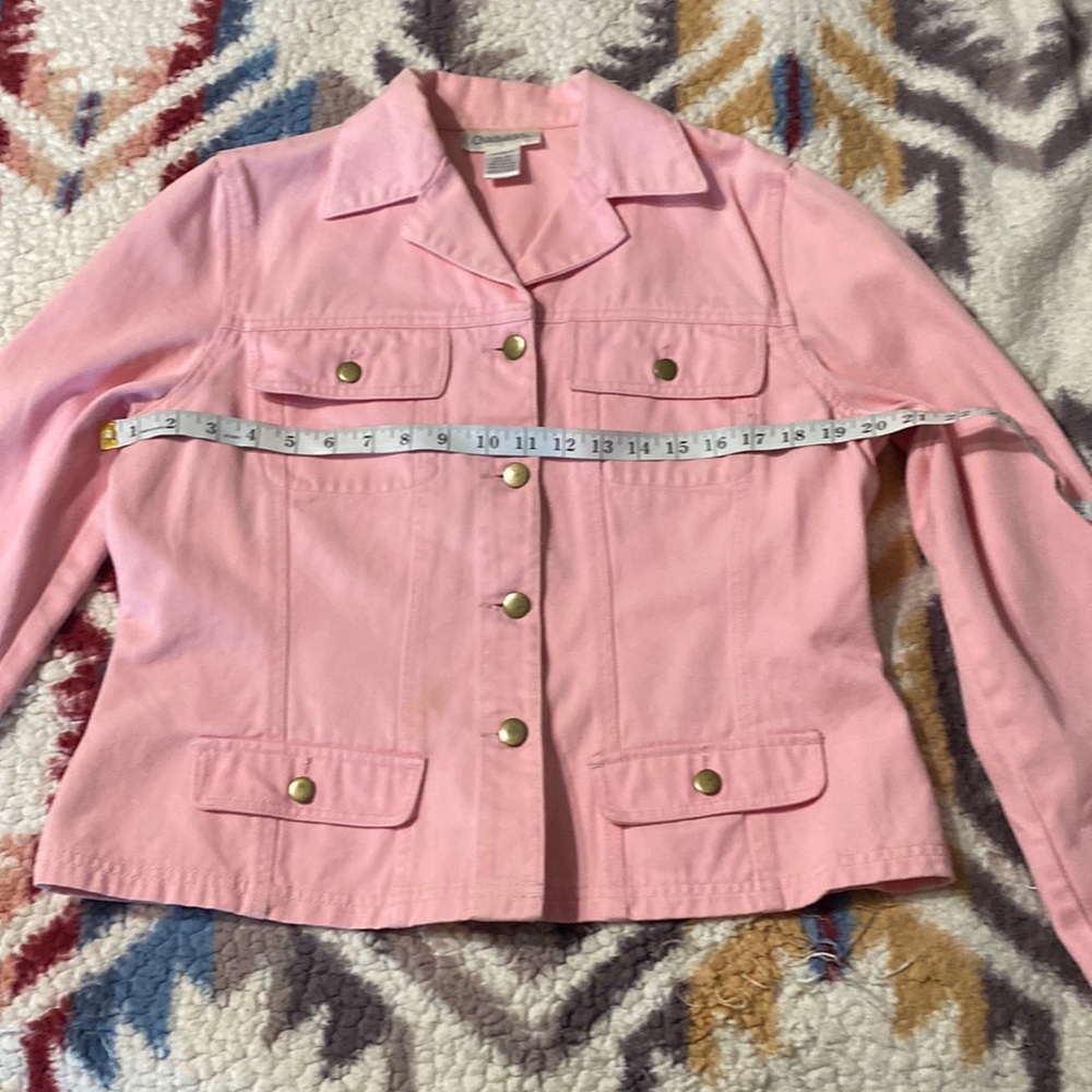 Vintage Chadwick’s pink jean’s jacket